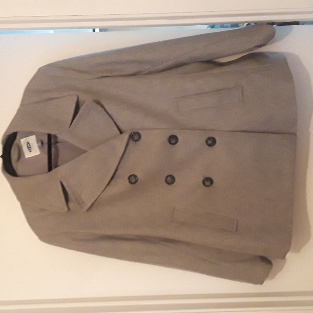 Gray Old Navy wool jacket